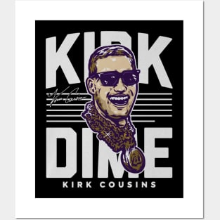 Kirk Cousins Minnesota Kirk Dime Posters and Art